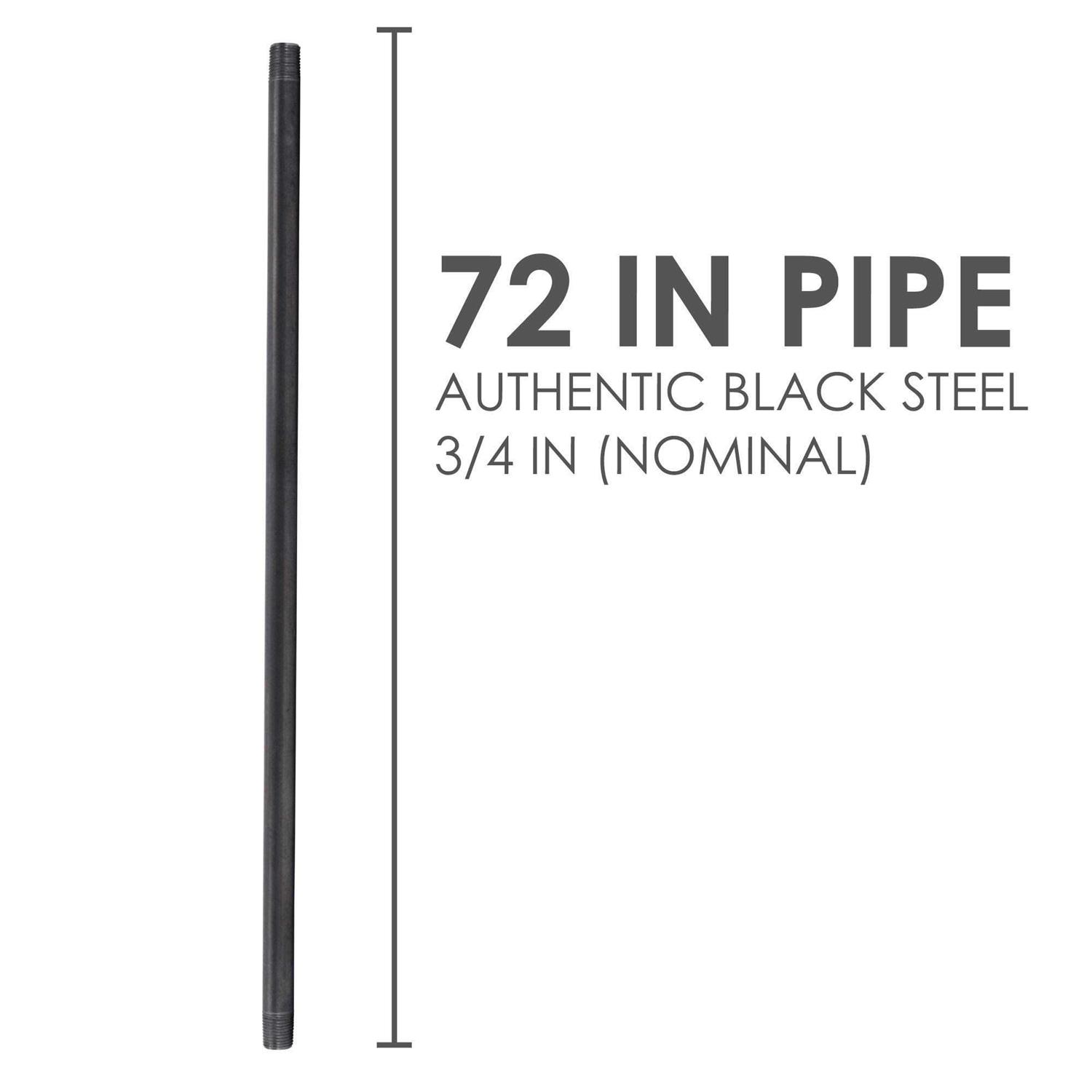 Pipe Decor Black Industrial Steel Grey Plumbing - Image 4