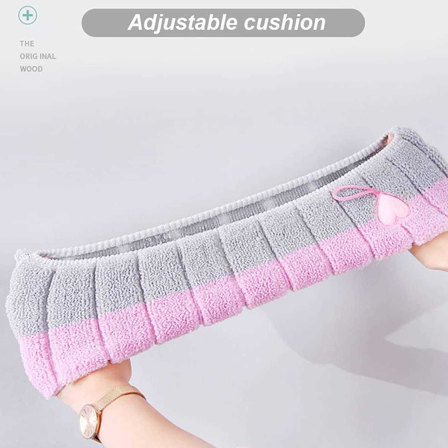 Guojanfon 4 Pieces Toilet Cover Toilet Seat Cover Pads with Handle Toilet Lid Cover Cushion Thicker Bathroom Soft Toilet Seat Cover Soft Thicker - Image 5