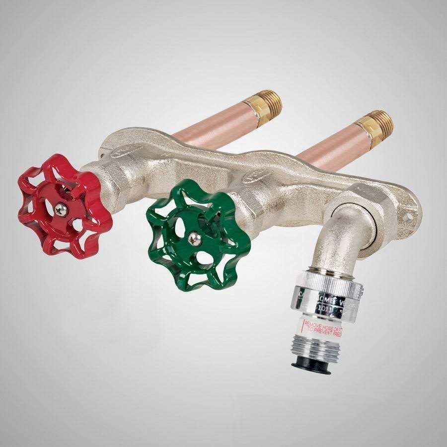 Prier C-108X04 4 Hot & Cold Anti-Siphon Hydrant 1/2 Crimp PEX - Image 4