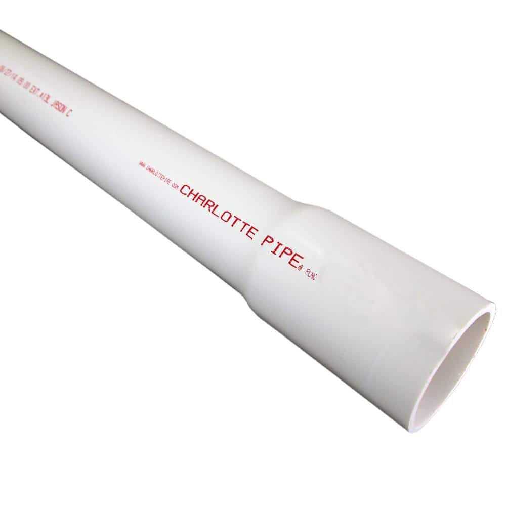 Charlotte Pipe PVC Schedule 40 Belled End Pressure Pipe - Image 5