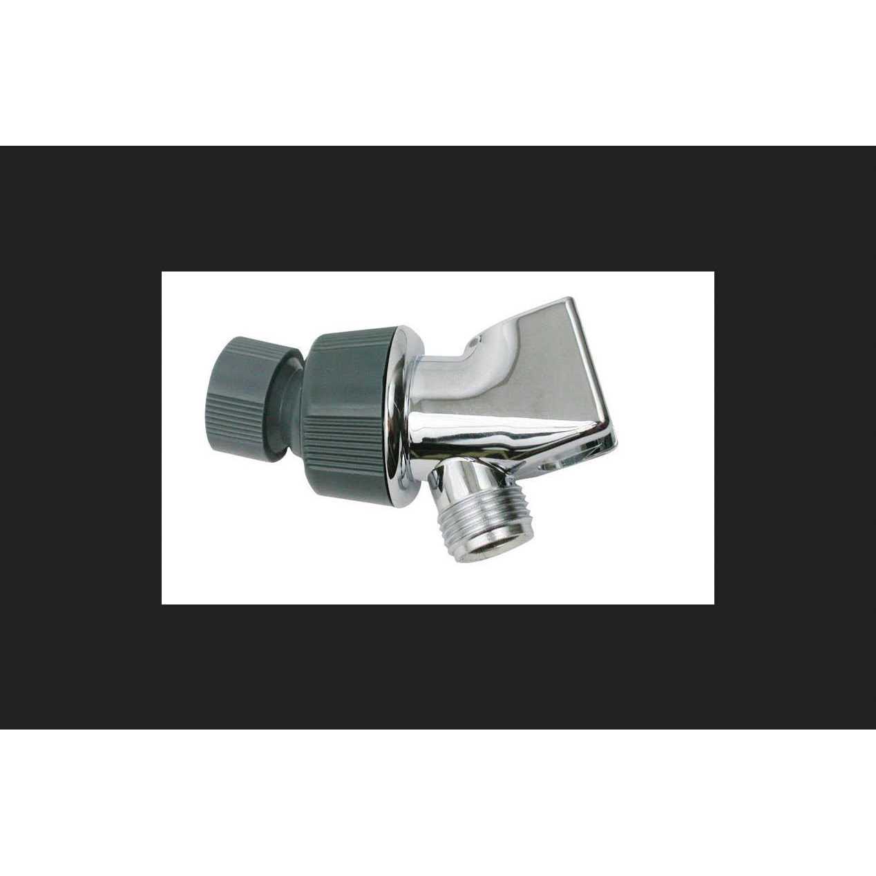 Ace Chrome Plastic Shower Arm Mount - Image 3