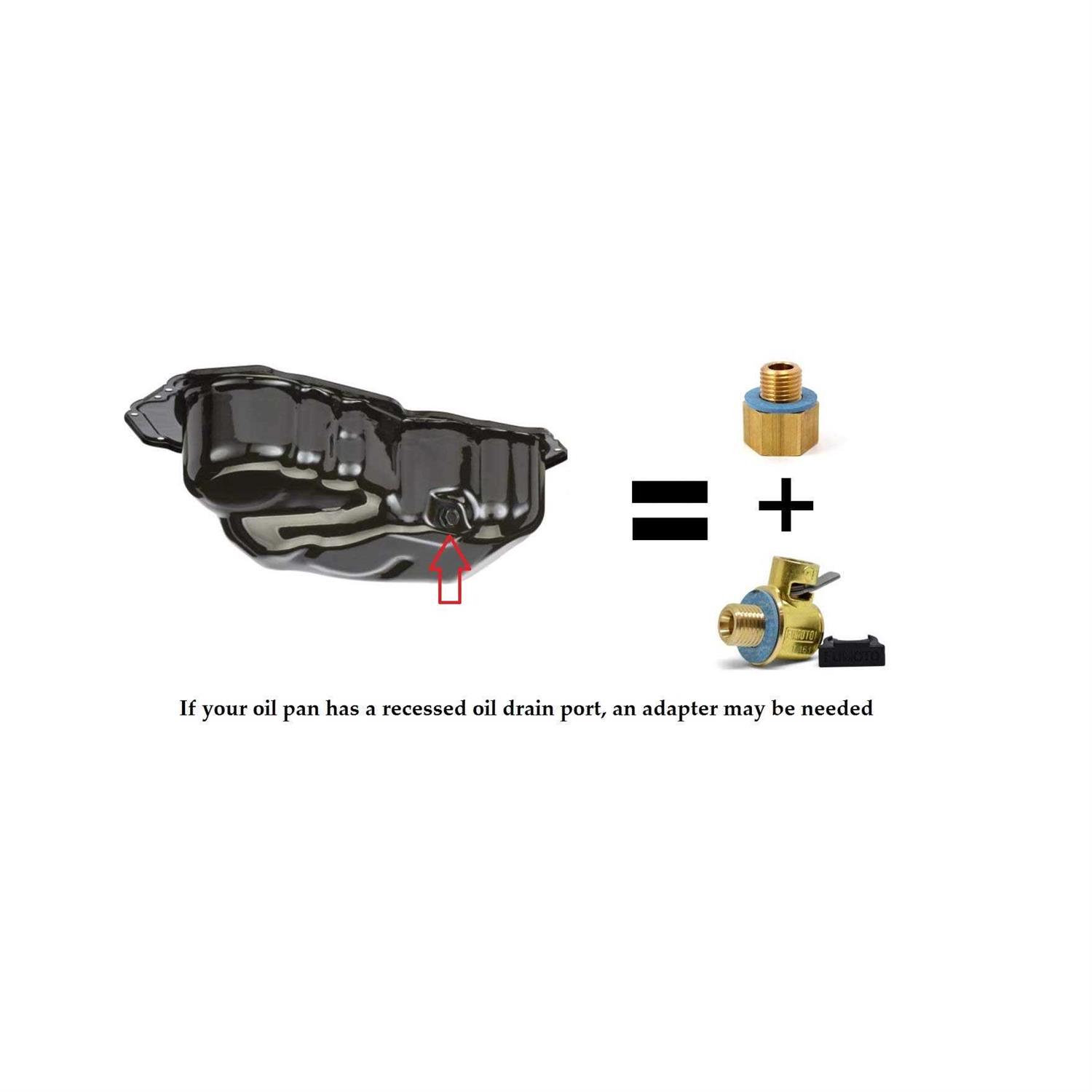 Fumoto Original F108s FS-Series Drain Valve with Short Nippple with Lever Clip - Image 3