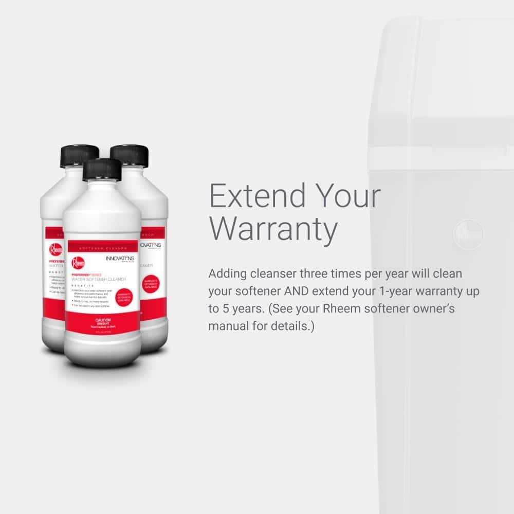 Rheem Preferred Platinum 42,000 Grain Water Softener with Wi-Fi Technology - Image 4