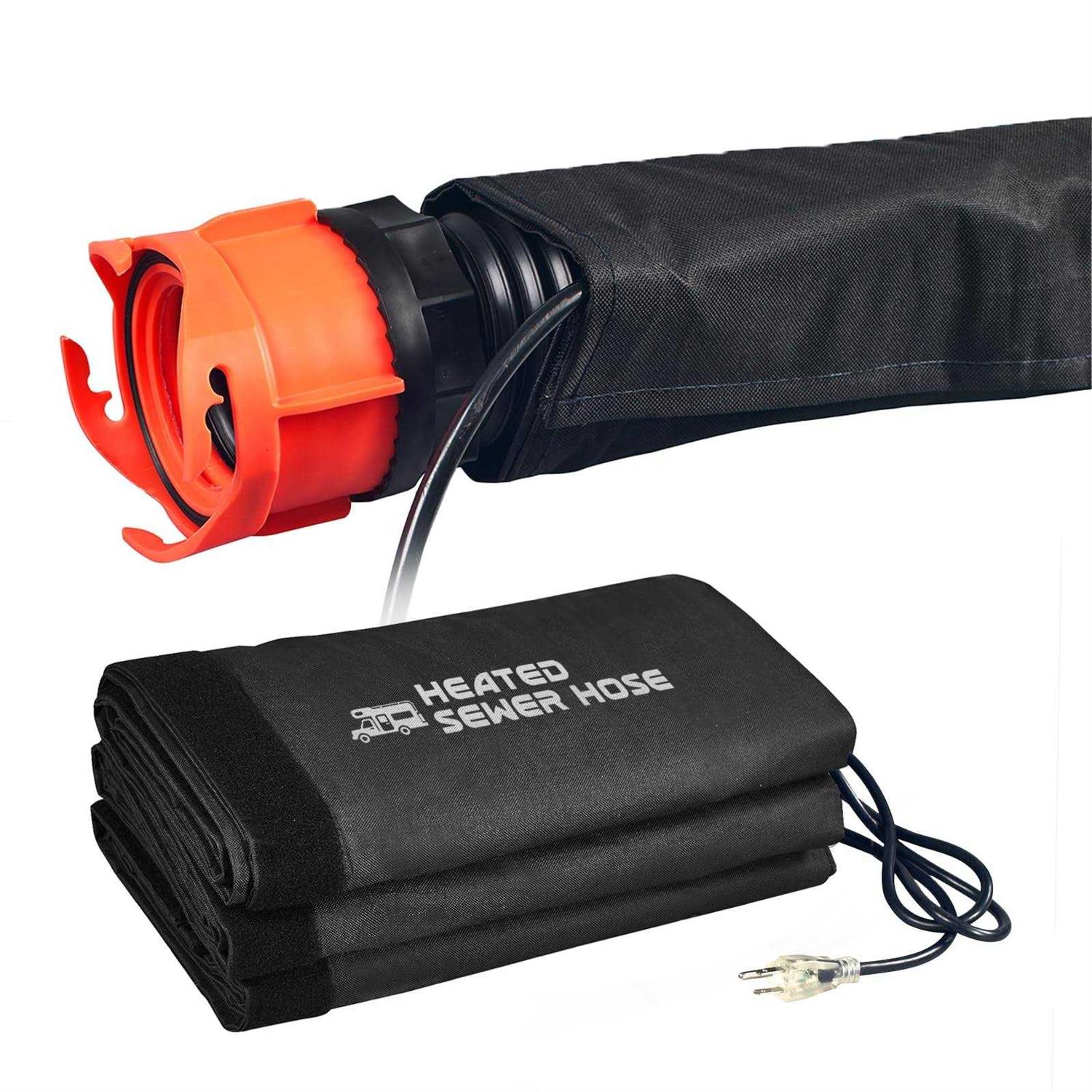 REHOSEUP Heated Sleeve Rv Sewer Hose Black Rv Sewer Hose - Image 3