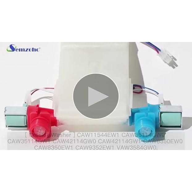 Semzohc W11210459 WTW5000DW1 WTW4816FW2 Washer Washing Water Inlet Valve Compatible with amana - Image 4