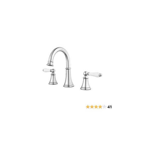 Pfister LF-049-COPC Courant 8 Widespread 2-Handle Bathroom Faucet Chrome - Image 4