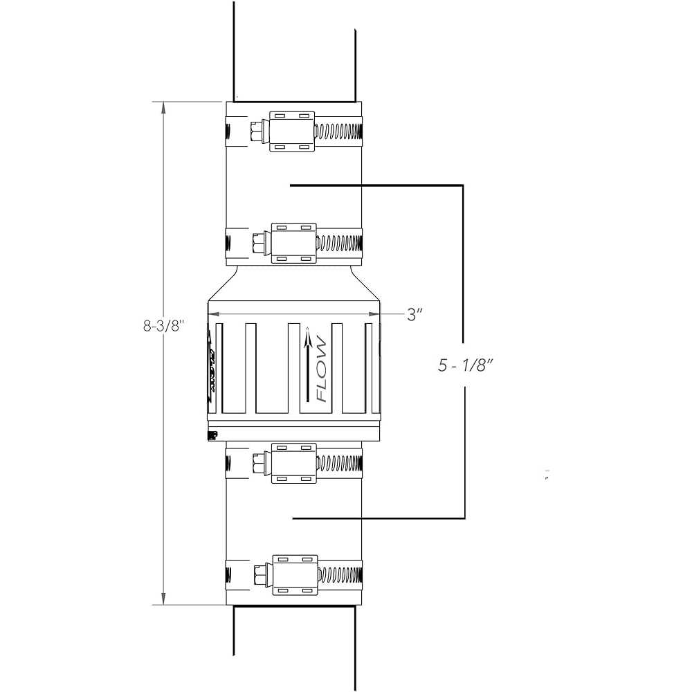 PumpSpy 1-1/2 in. Silent Clear Check Valve - Image 4