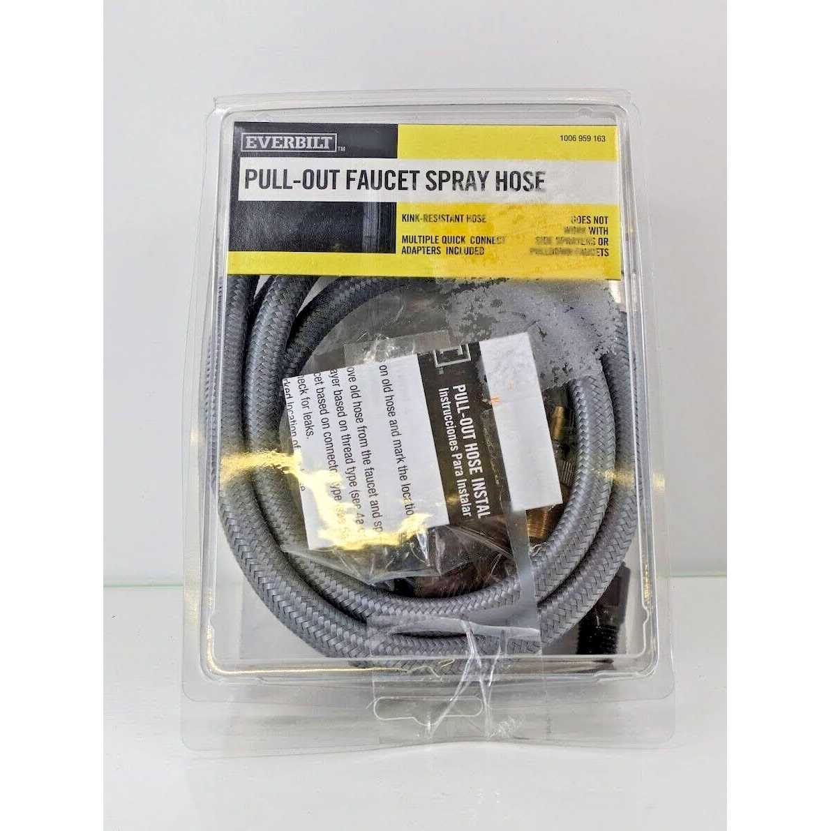 Everbilt Replacement Kitchen Pullout Faucet Spray Hose - Image 3