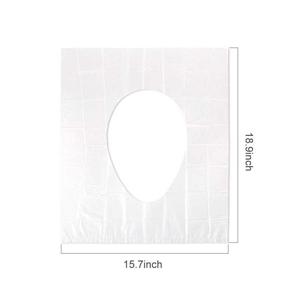 UNAOIWN Toilet Seat Covers Disposable 60 pack for Travel Toilet Seat Cover Friendly Packing for Kids Potty Training and Adult - Image 5