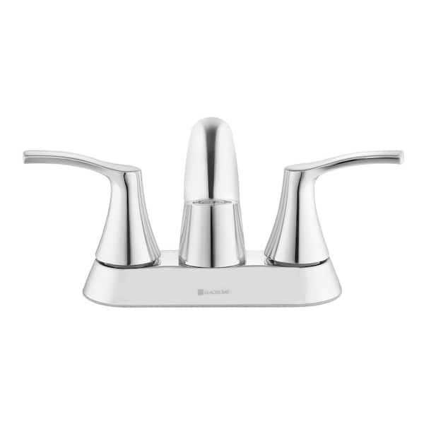 Glacier Bay Arnette 4 in. Centerset Double-Handle High-Arc Bathroom Faucet - Image 4