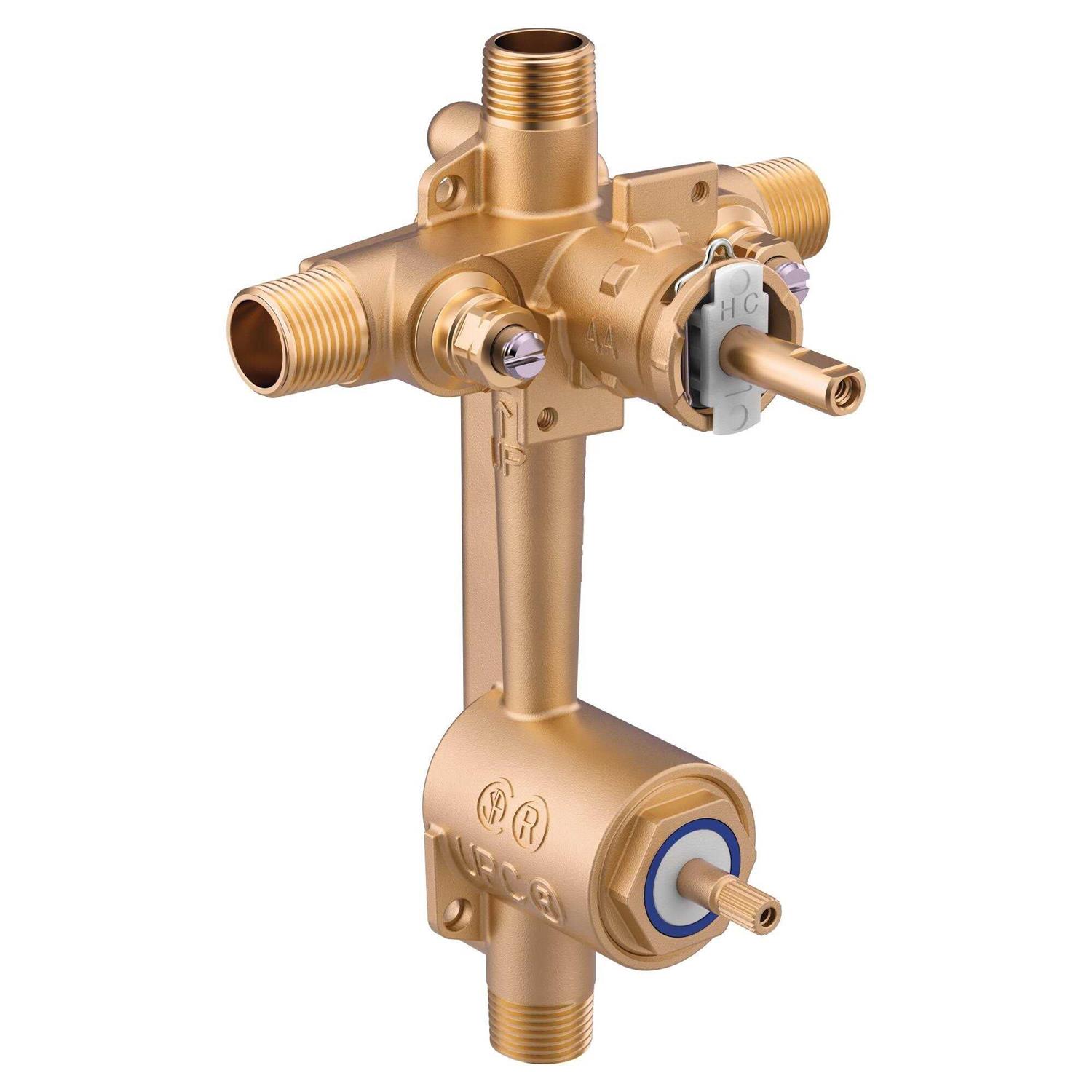 Moen Posi-Temp with Diverter 1/2 Cc IPS Connection Includes Pressure Balancing