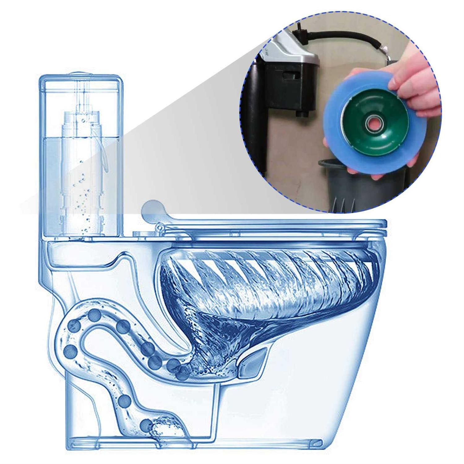 Sankoly 2 Pack 7301111-0070A Flush Valve Seal Kit for American Standard Toilet Valve Seal for Champion 4 Tank and Eljer Toilets Flush Valve Gasket - Image 4