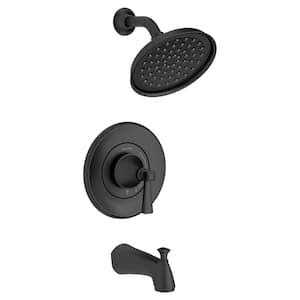 Pfister Ladera Single-Handle 3-Spray Tub and Shower Faucet in Matte Black - Image 3