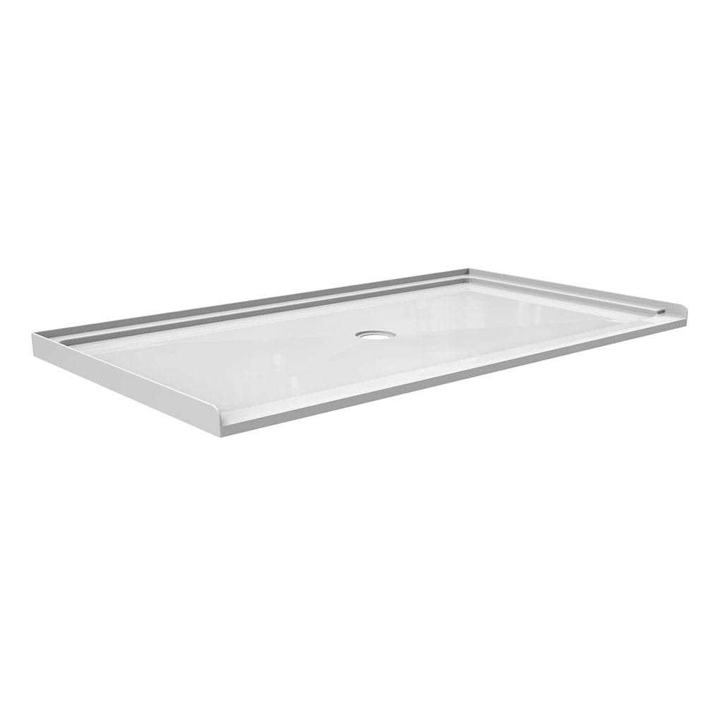 Craft + Main 6436C-BF 64 x 36 Rectangular Shower Base with Center Drain - Image 3
