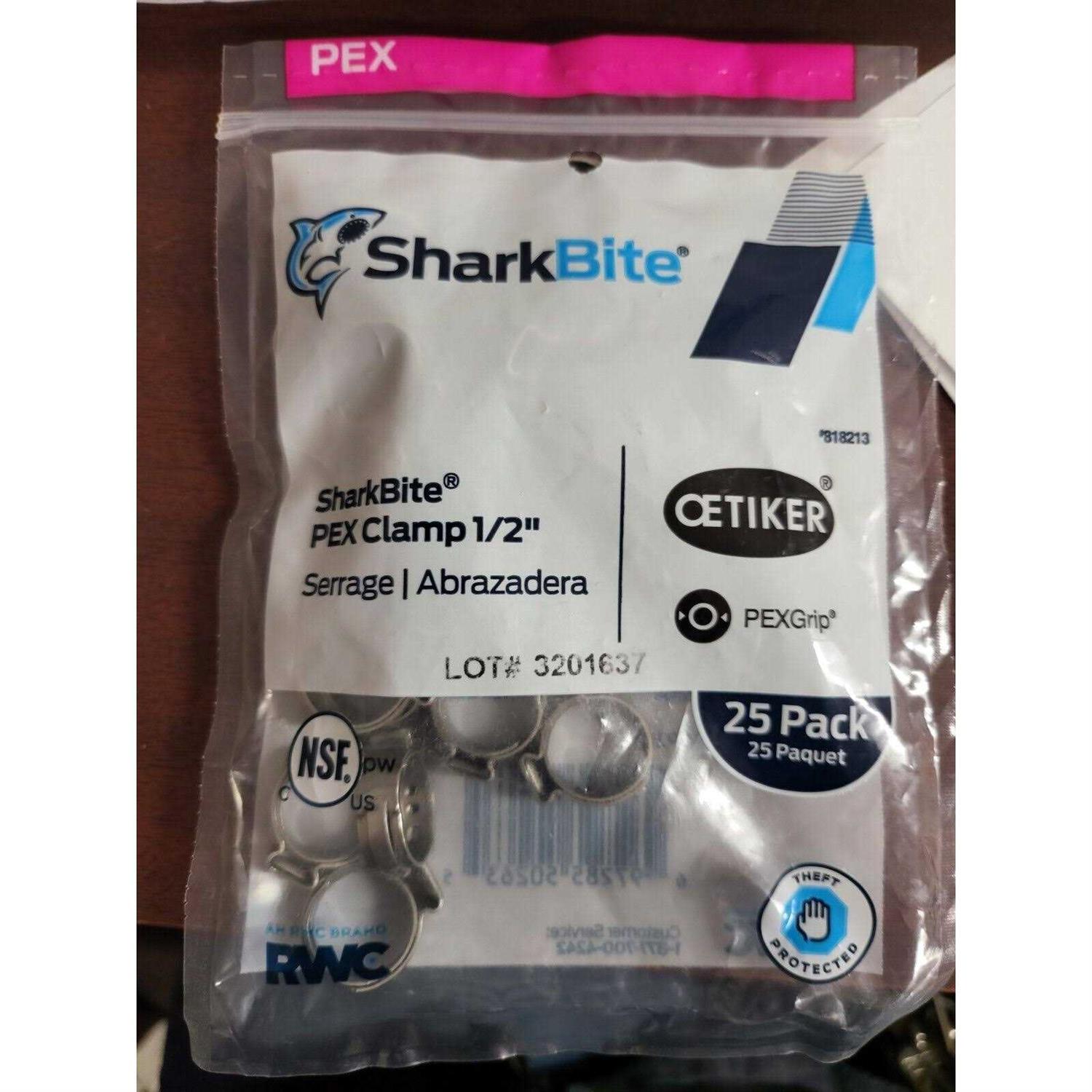 SharkBite 1/2 in. PEX Stainless Steel Clamp Rings - Image 5