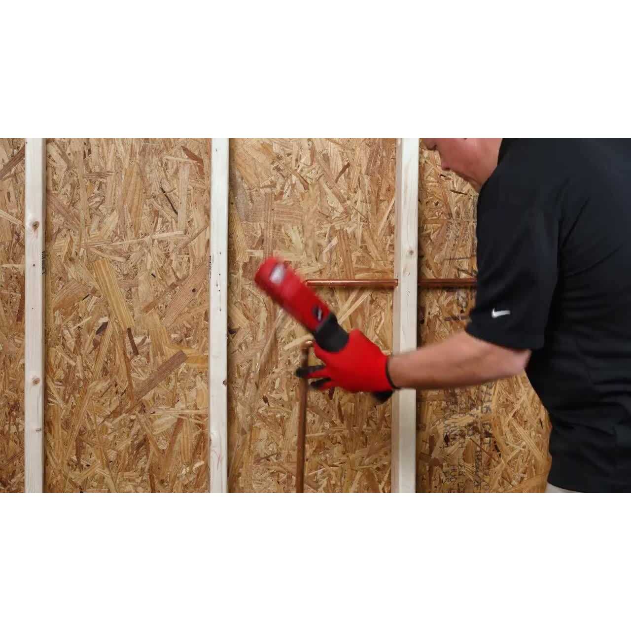 QUICKFITTING 3/4 in. Push-to-Connect Ball Valve x 3/4 in. FIP x 18 in. Braided Stainless Steel Water Heater Connector LF7245FR-2 - Image 3