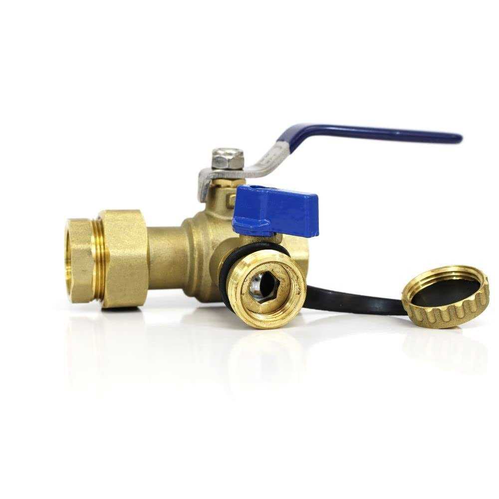 Cmi Inc 3/4 inch Tankless Water Heater Isolation Service Valve with Pressure Relief Valve - Image 5