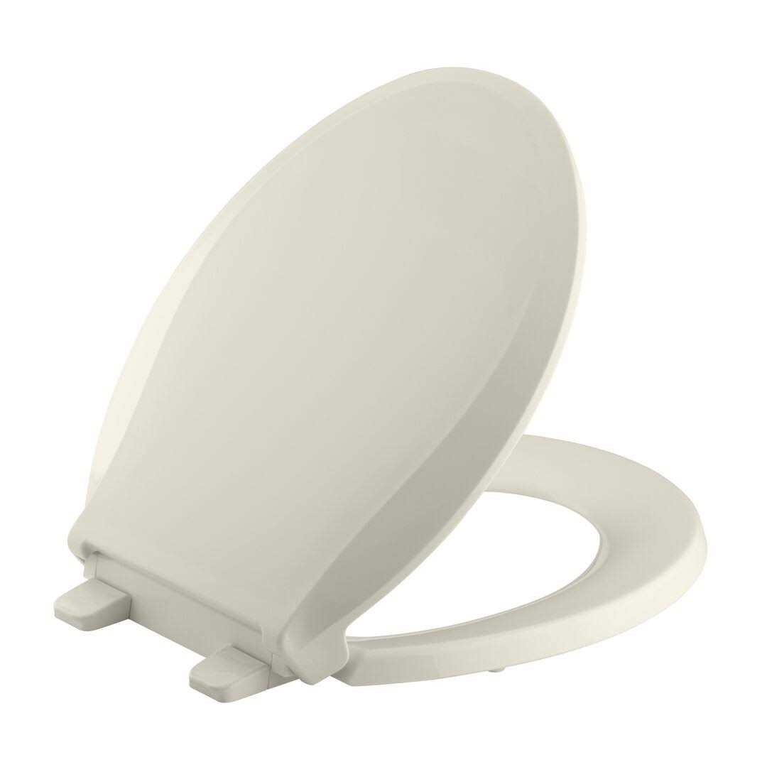 KOHLER Cachet ReadyLatch Quiet-Close Round-Front Toilet Seat