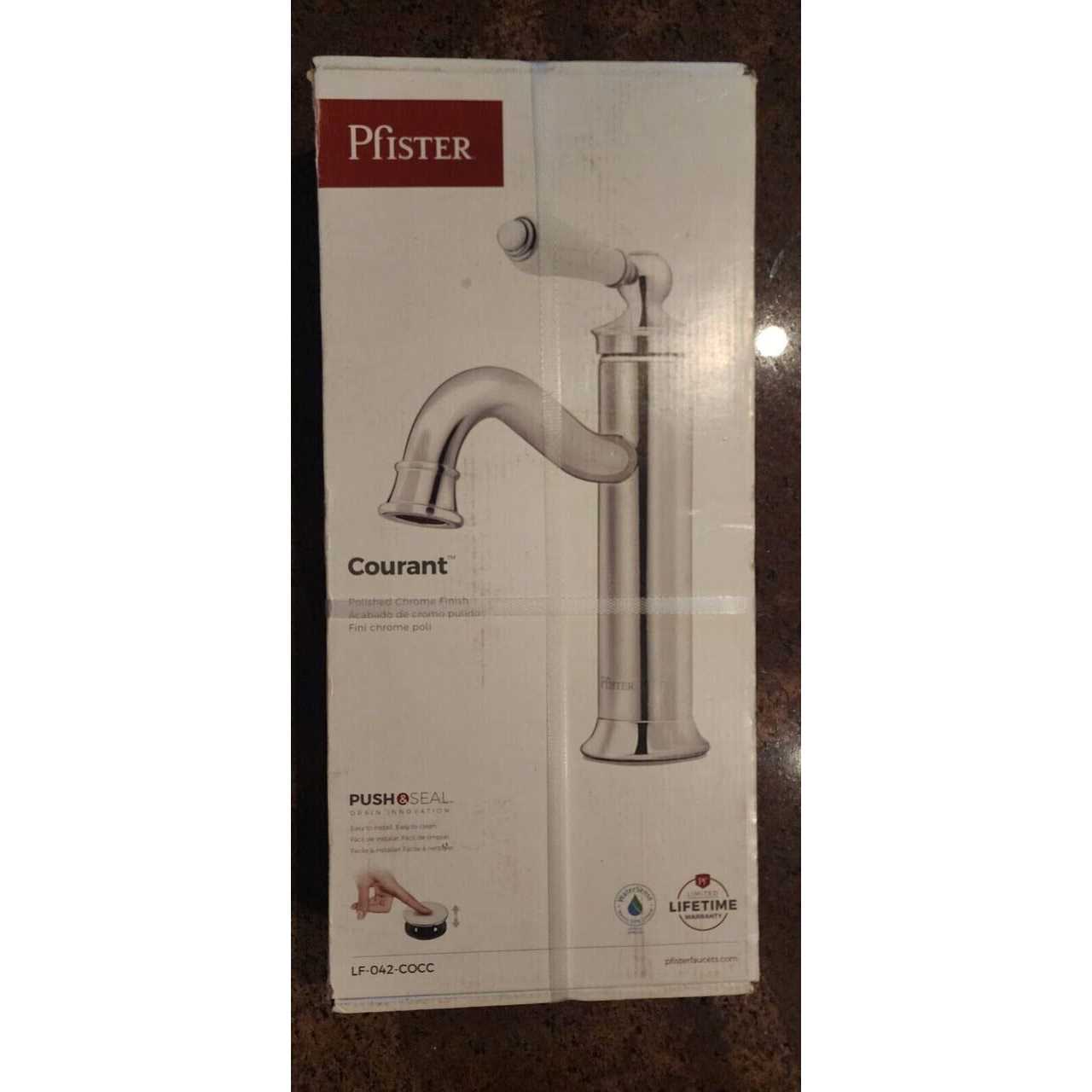 Pfister Courant Single-Handle Single Hole Bathroom Faucet - Image 5