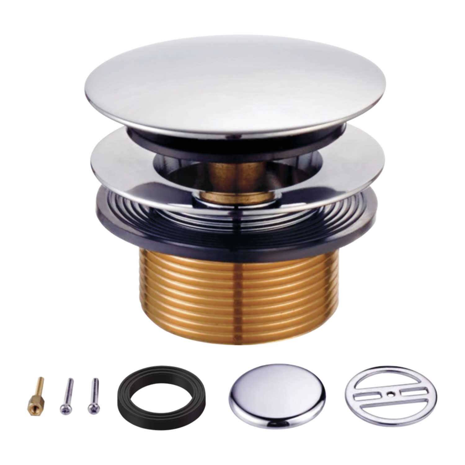Kingston Brass KBU2001 Eugene Tip-Toe Tub Drain Conversion Kit