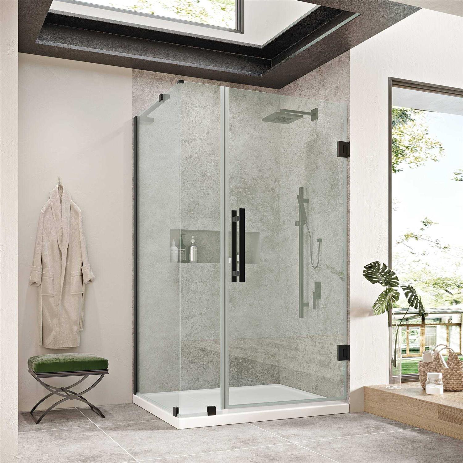 Ove Decors Tampa-Pro 49 1/8 in. W x in. H Pivot Frameless Door Buttress Panel - Image 4