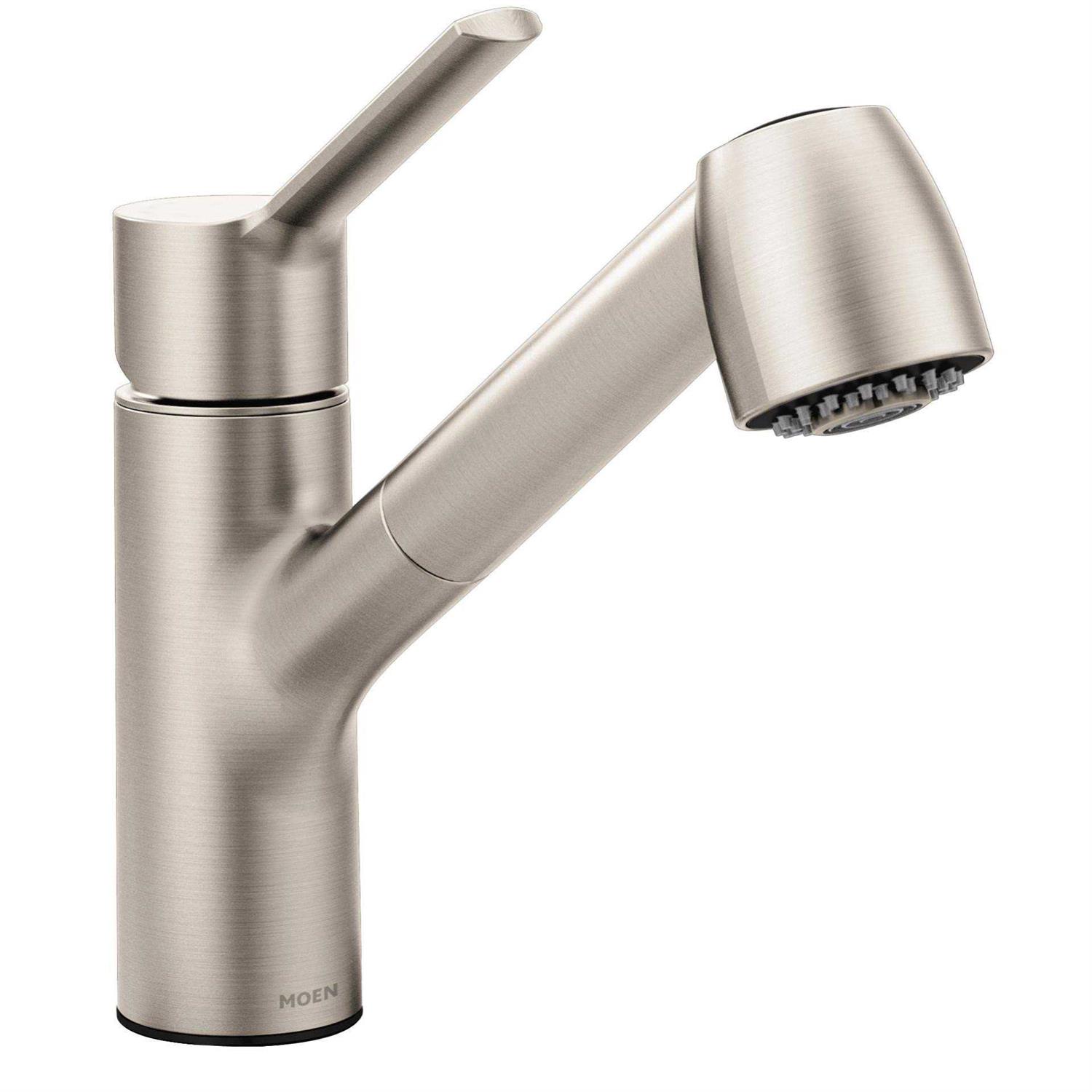 Moen Method One Handle Pullout Kitchen Faucet 7585