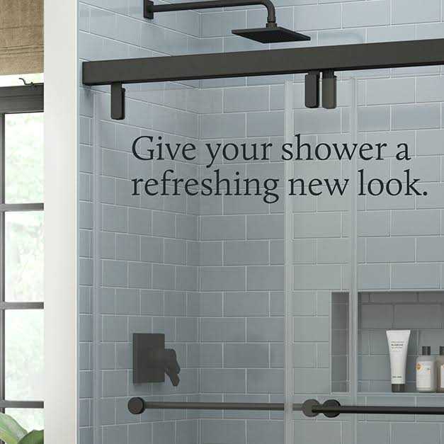 Delta Lyndall 60 in. x 71-1/2 in. Frameless Mod Soft-Close Sliding Shower Door 1/4 Clear Glass - Image 4