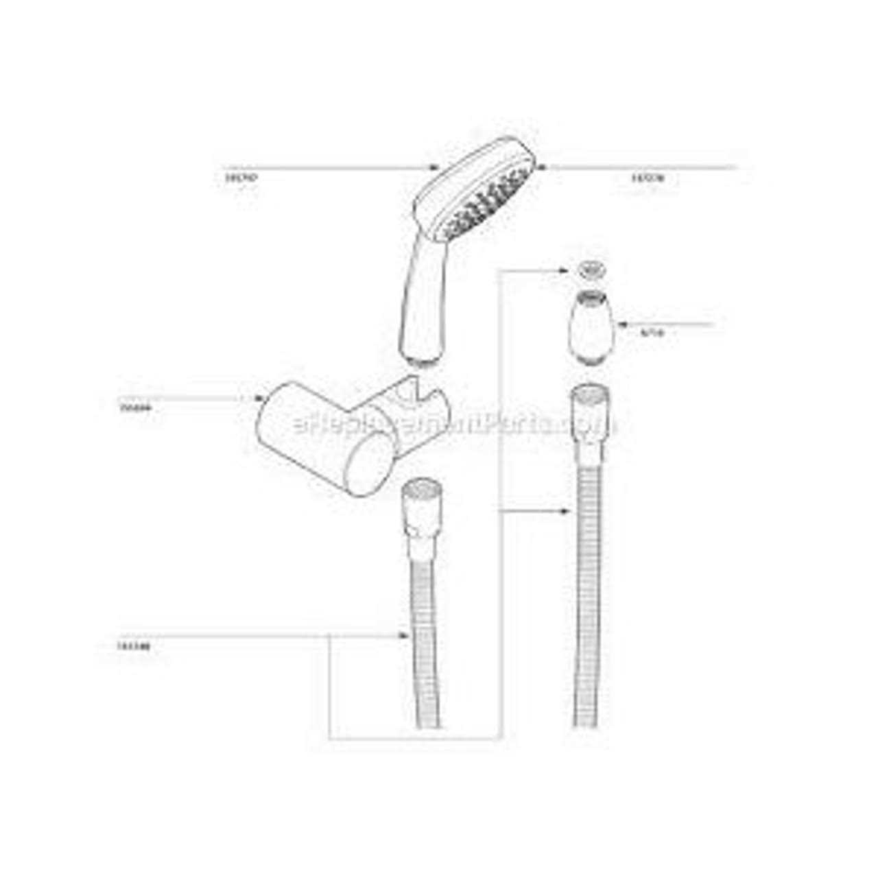 Moen 155748BN Shower Hose Brushed Nickel - Image 4