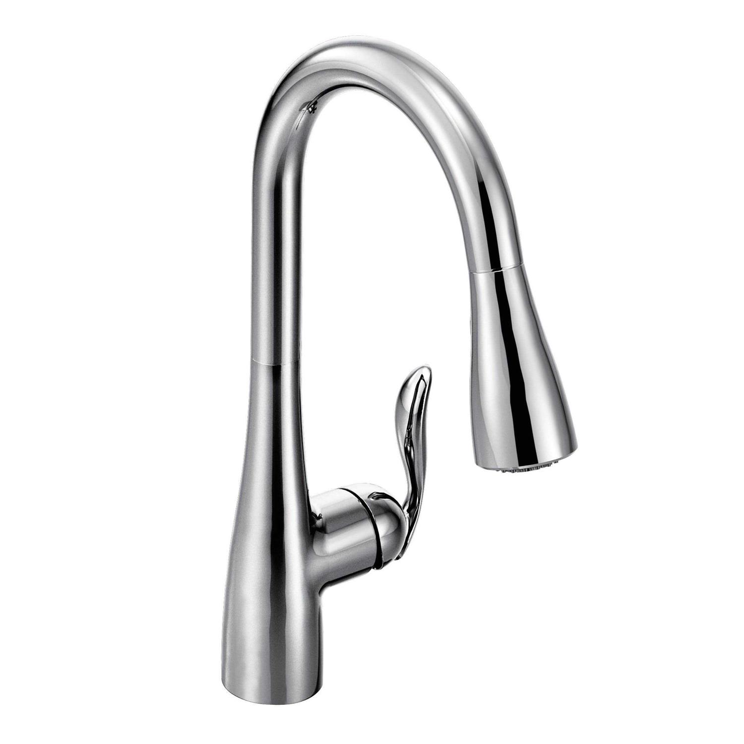 Moen 7594C Arbor One-Handle Pulldown Kitchen Faucet in Chrome