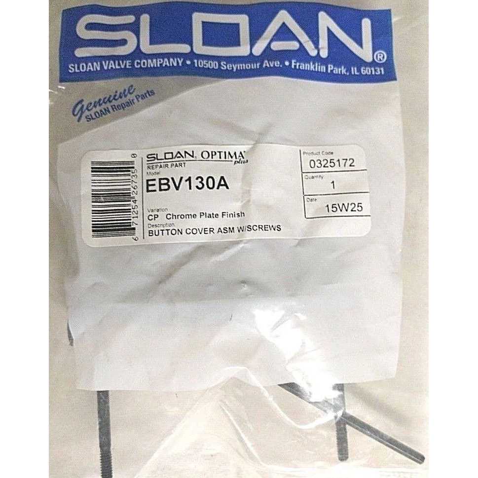 Sloan Ebv130a Override Button Assembly 0325172 - Image 3