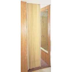 Irvine white Pleated Folding Door - Image 4
