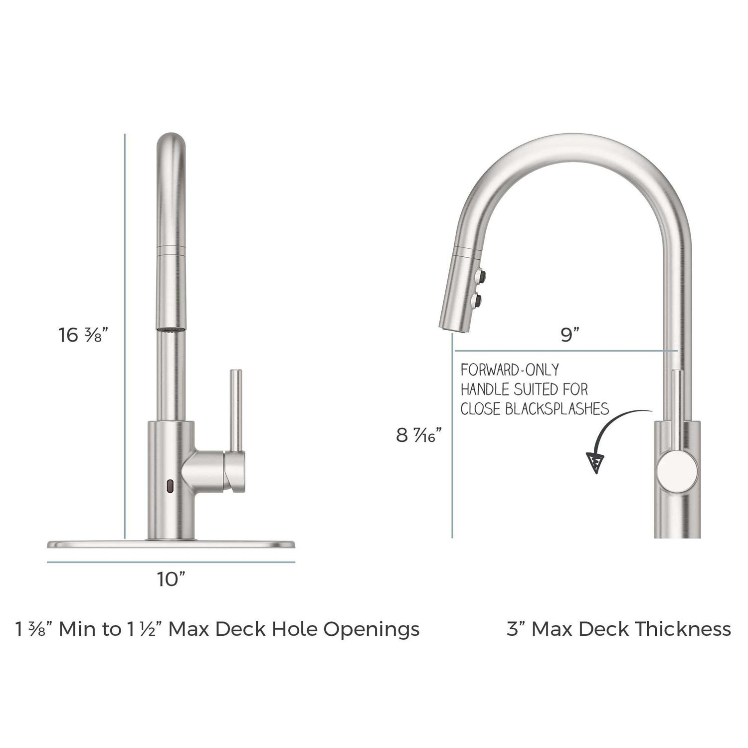 Pfister Stellen Single Handle Kitchen Pull-Down Faucet LG529-ESA - Image 5