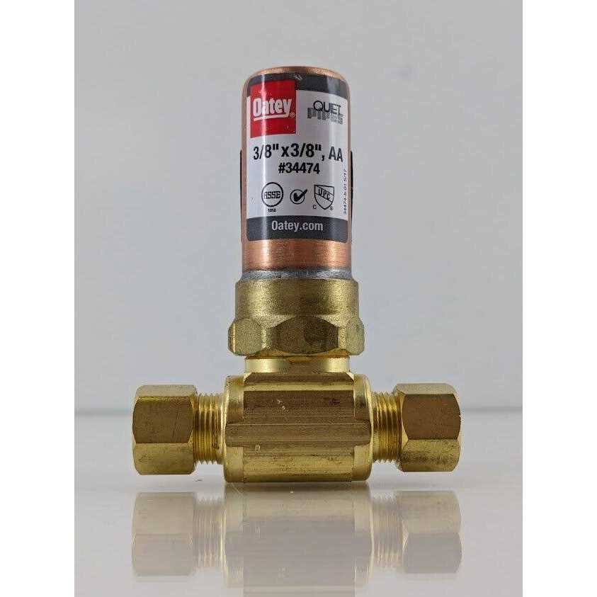 Oatey 0.37 in. Brass Compression Hammer Arrestor - Image 5