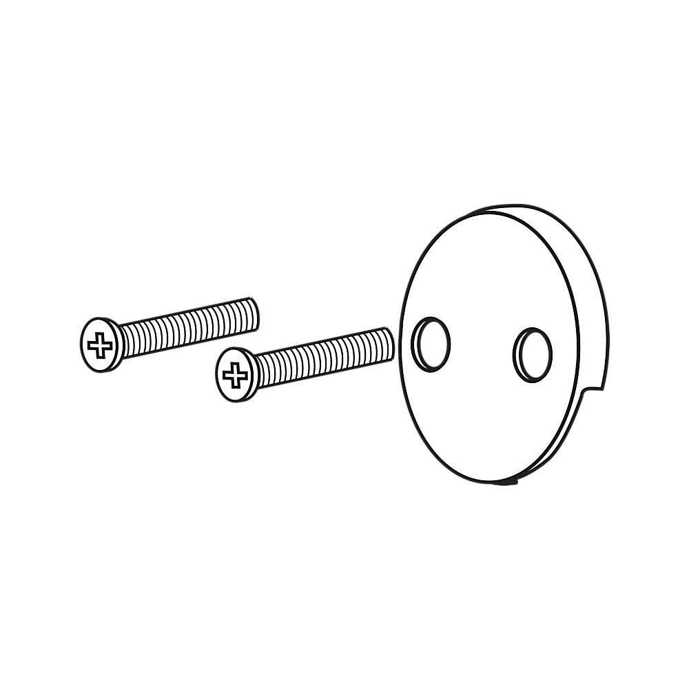 Delta RP31556CZ Overflow Plate & Screws - Image 5