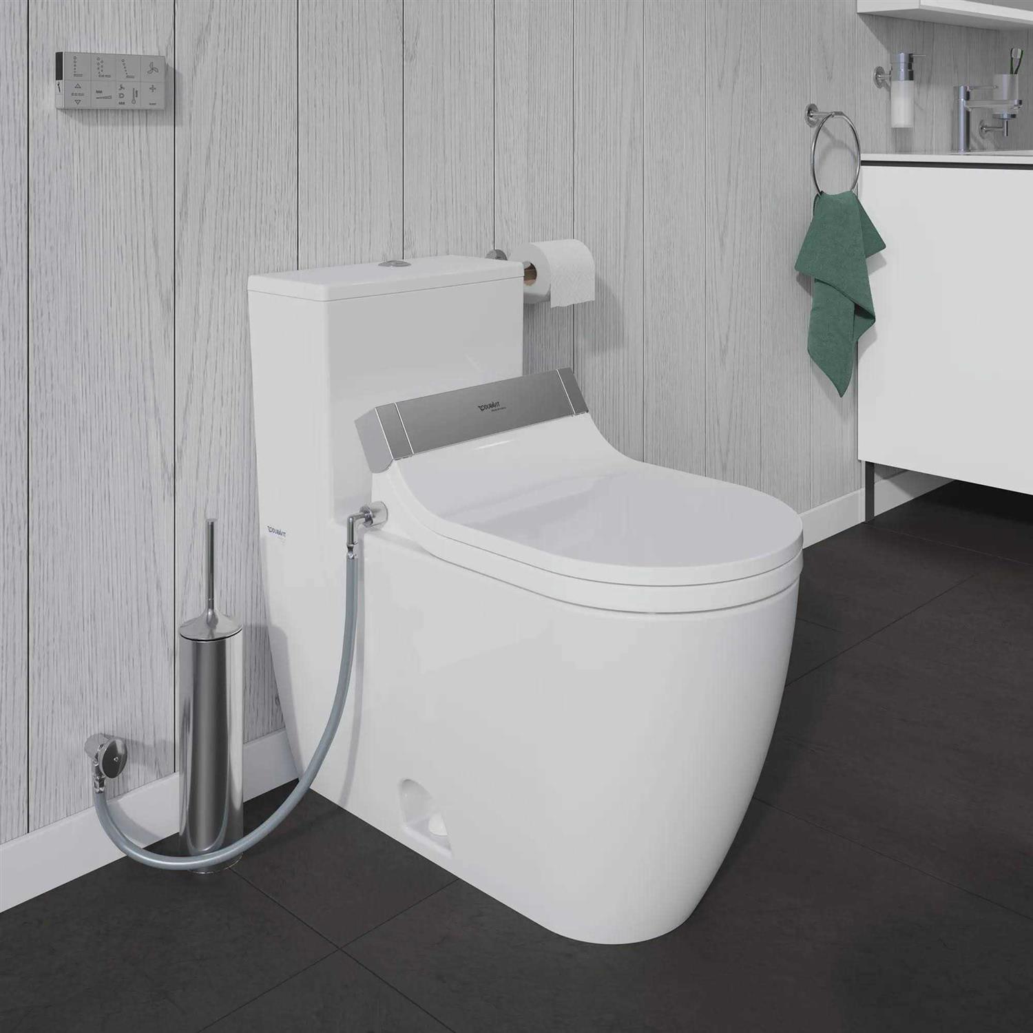 Duravit 2173010085 ME by Starck One-Piece Rimless Elongated Toilet - Image 3
