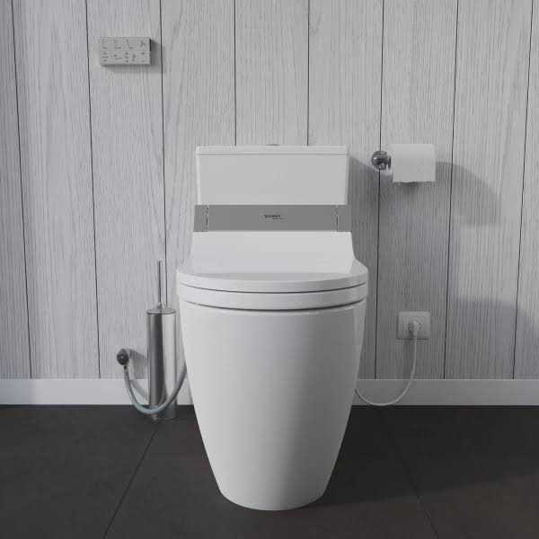 Duravit 2173010085 ME by Starck One-Piece Rimless Elongated Toilet - Image 4