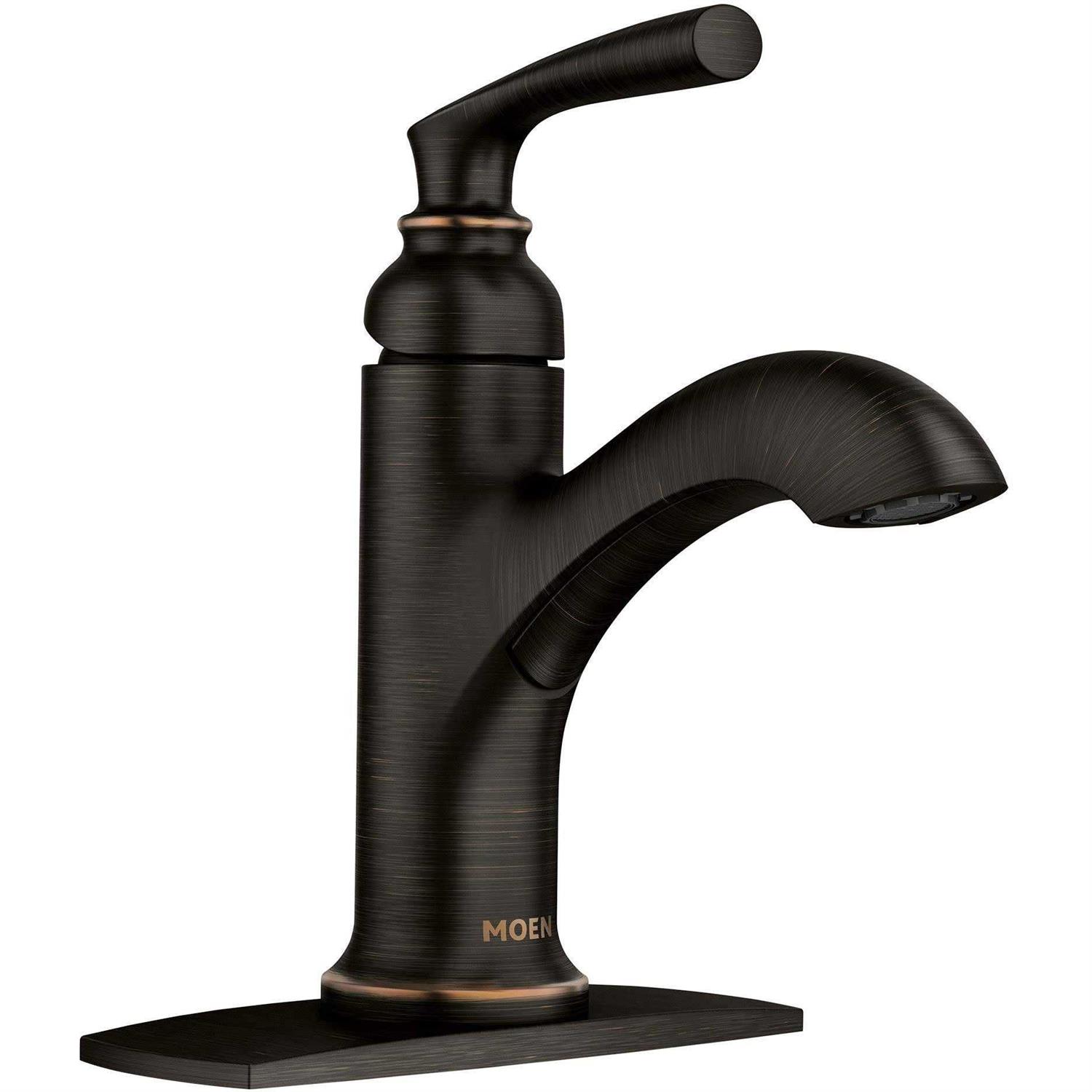 Moen 84535 Hilliard 1.2 GPM Single Hole Bathroom Faucet