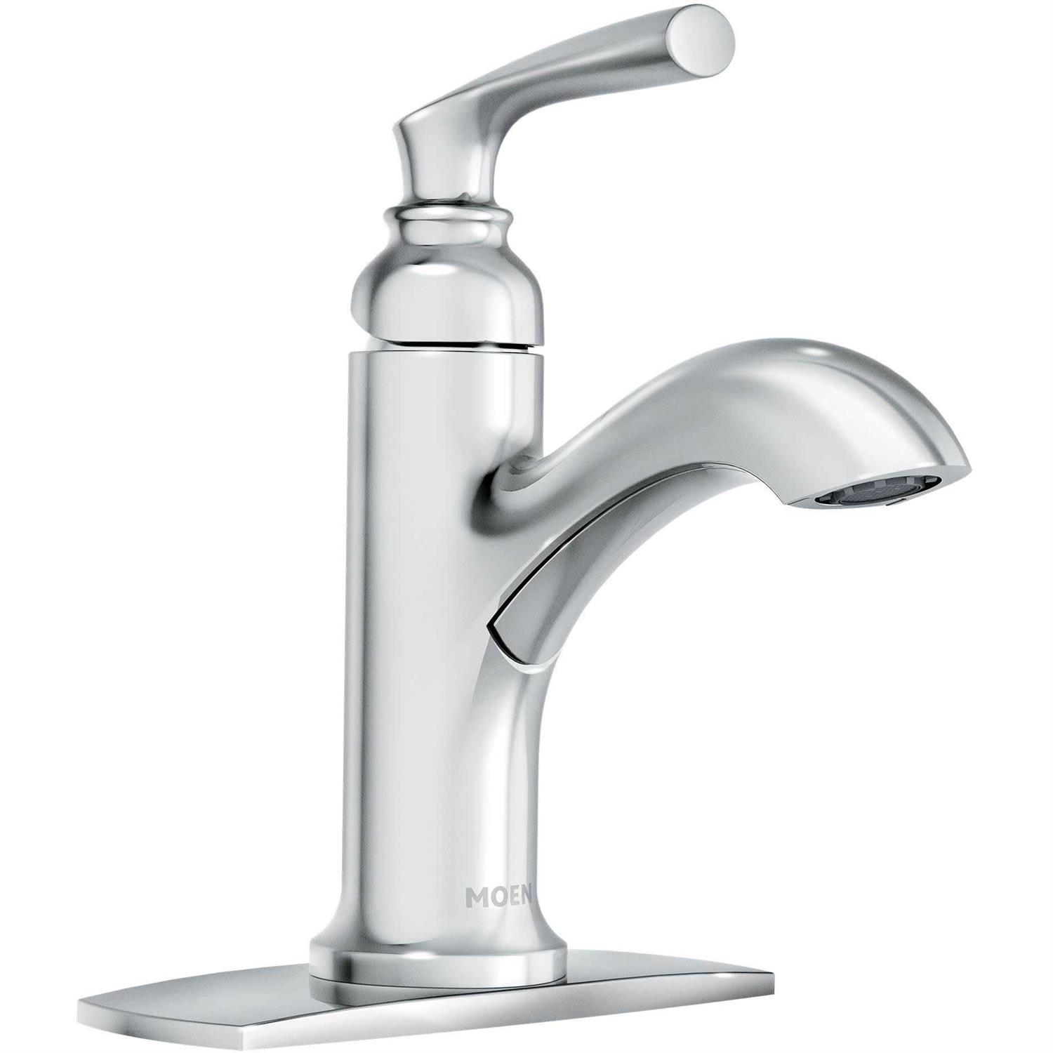 Moen 84535 Hilliard 1.2 GPM Single Hole Bathroom Faucet