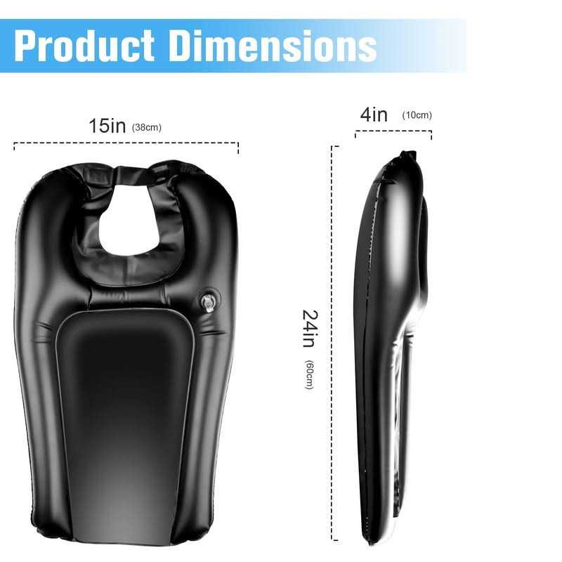 SXLHKJL Hair Washing Tray for Sink at Home Shampoo Tray Portable Sink for Washing Hair - Image 5