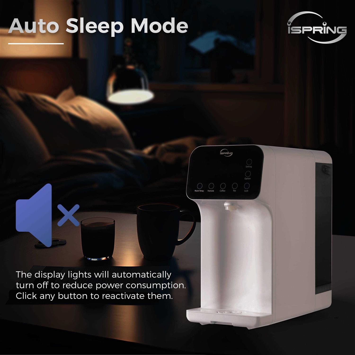 iSpring RCD100 5-Stage Countertop Reverse Osmosis System Instant Hot RO Water Dispenser with UV - Image 4