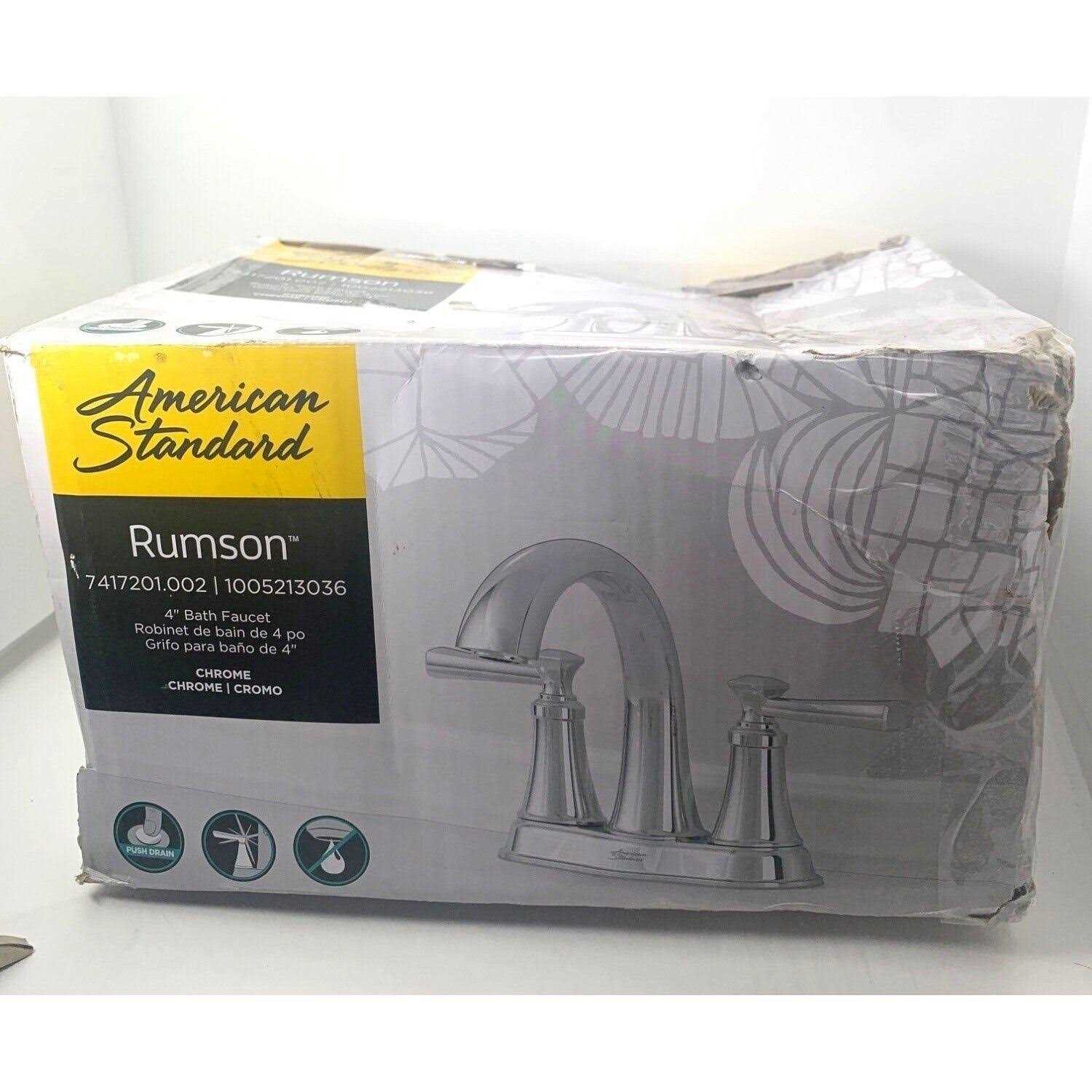 American Standard Rumson 4 in. Centerset 2-Handle Bathroom Faucet - Image 3