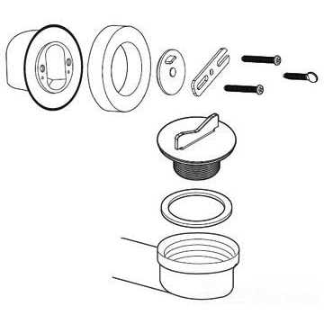 Moen Tub Drain Rough-In Kit 140690 - Image 4