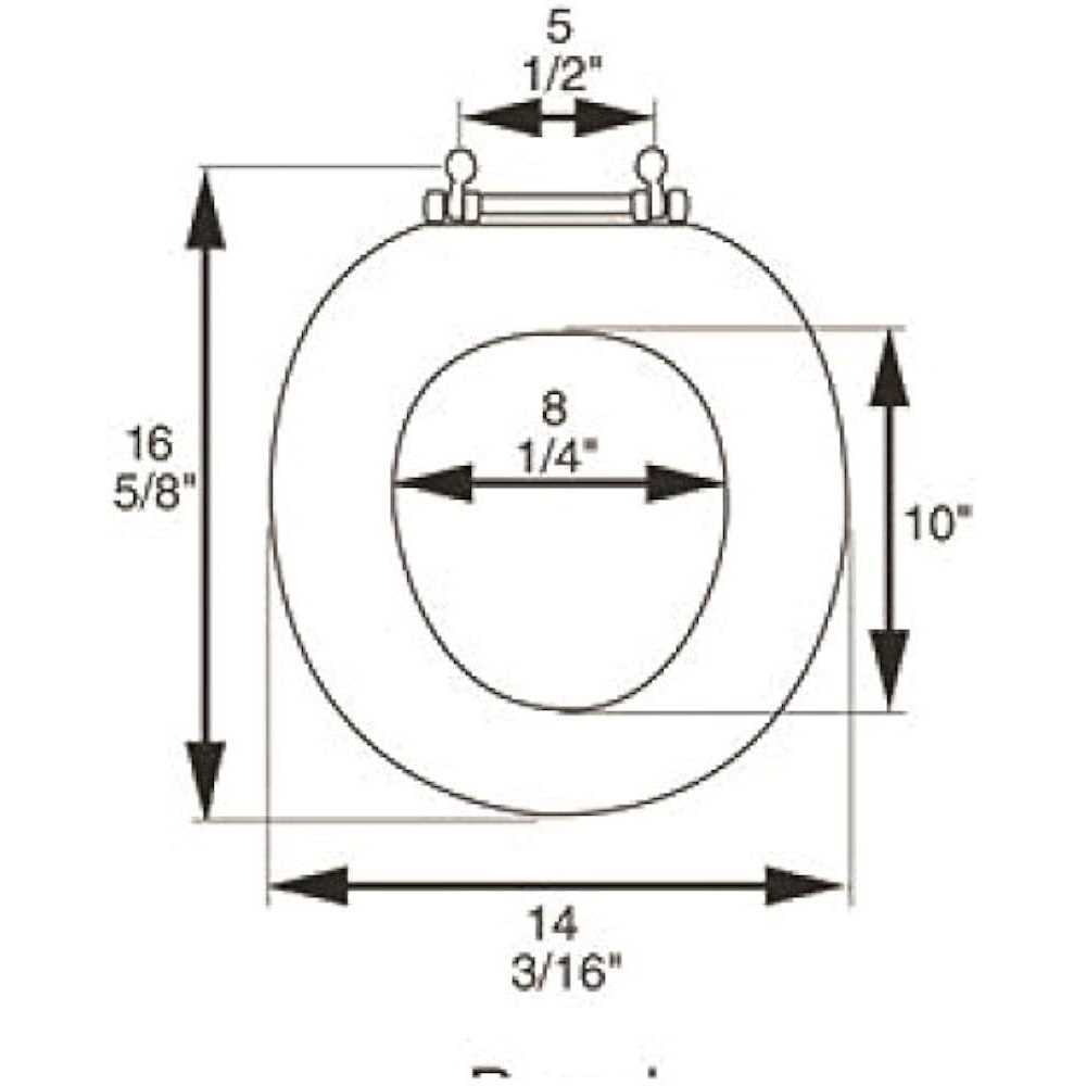Plumbing Technologies Designer Solid Round Oak Wood Toilet Seat Hinges 5F1R2 - Image 4