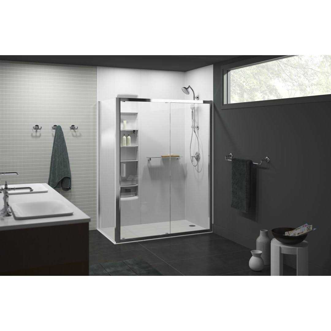 KOHLER Hydrorail-S Shower Column Kit With Artifacts 2.5 Gpm Showerhead And Handshower - Image 3