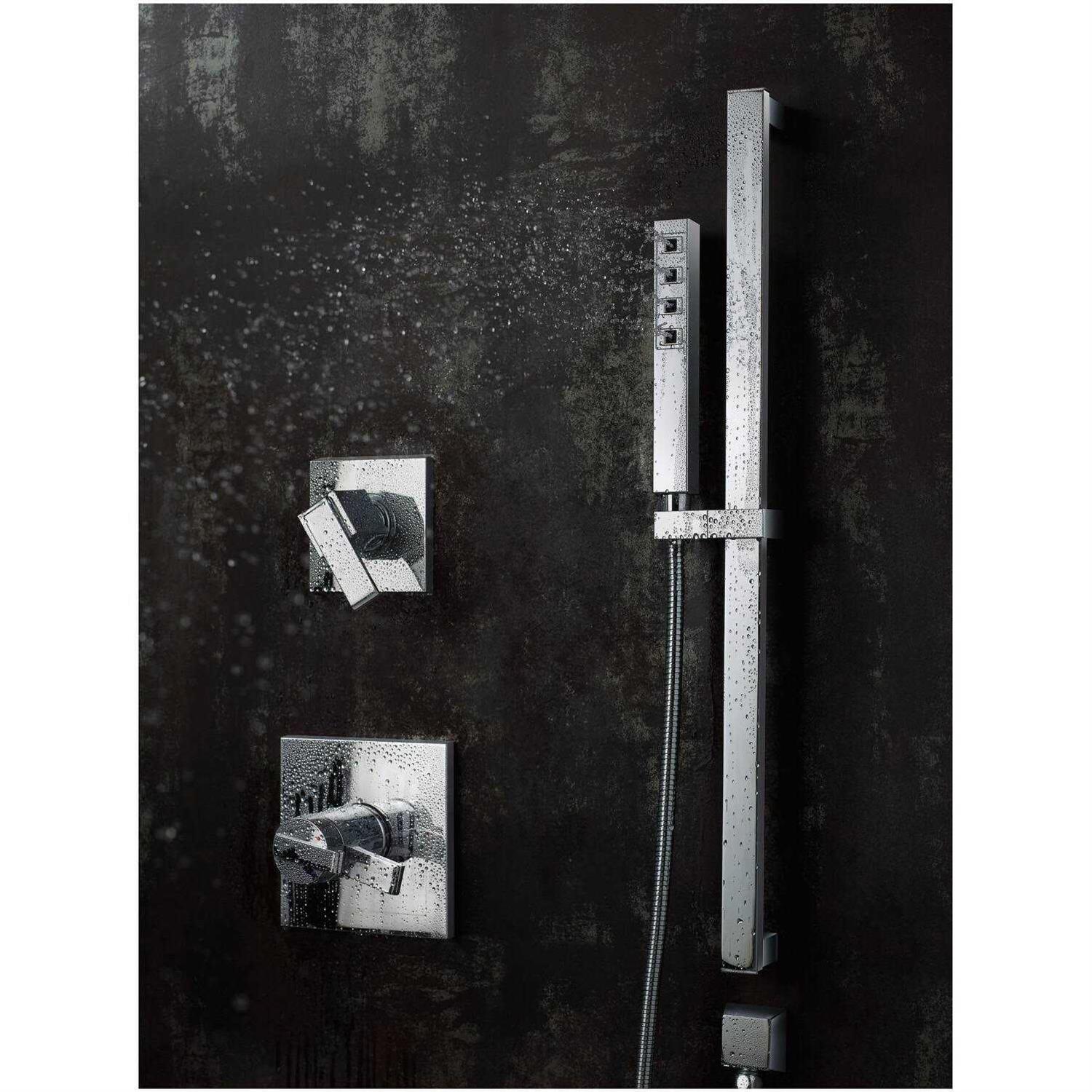 Delta Square Wall Elbow for Hand Shower 50570-BL - Image 4