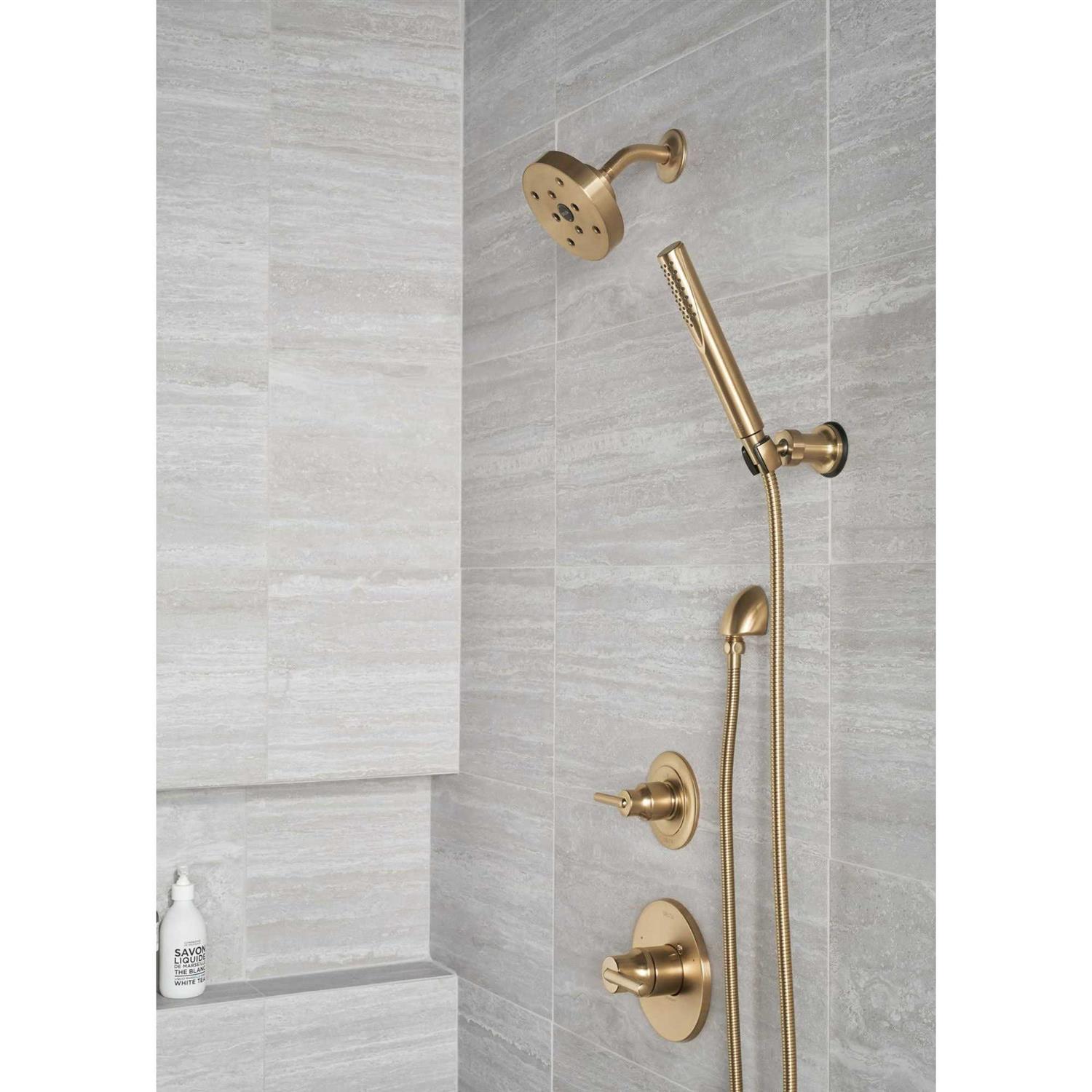 Delta Grail Premium Single-Setting Adjustable Wall Mount Hand Shower - Image 4