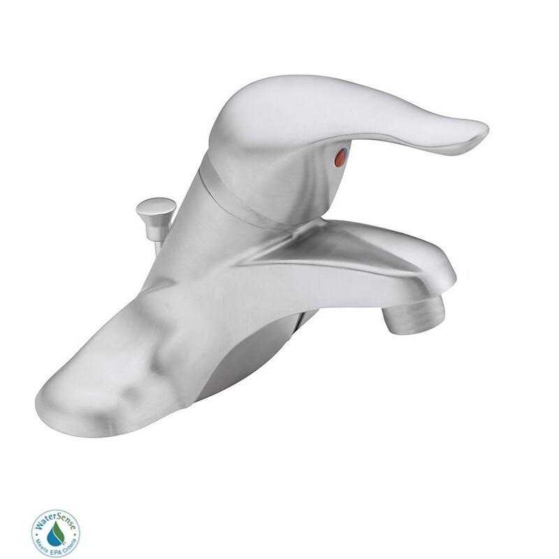Moen Chateau Chrome One-Handle Bathroom Faucet L4621 - Image 3