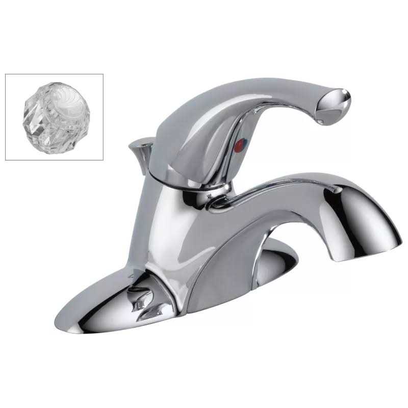 Delta Classic Single Handle Centerset Bathroom Faucet 501-DST - Image 3