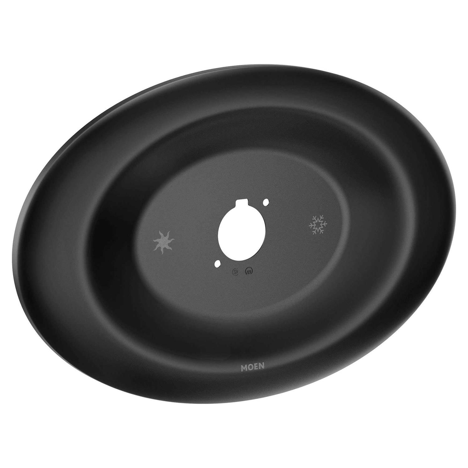 Moen 178755BL Shower Escutcheon In Matte Black