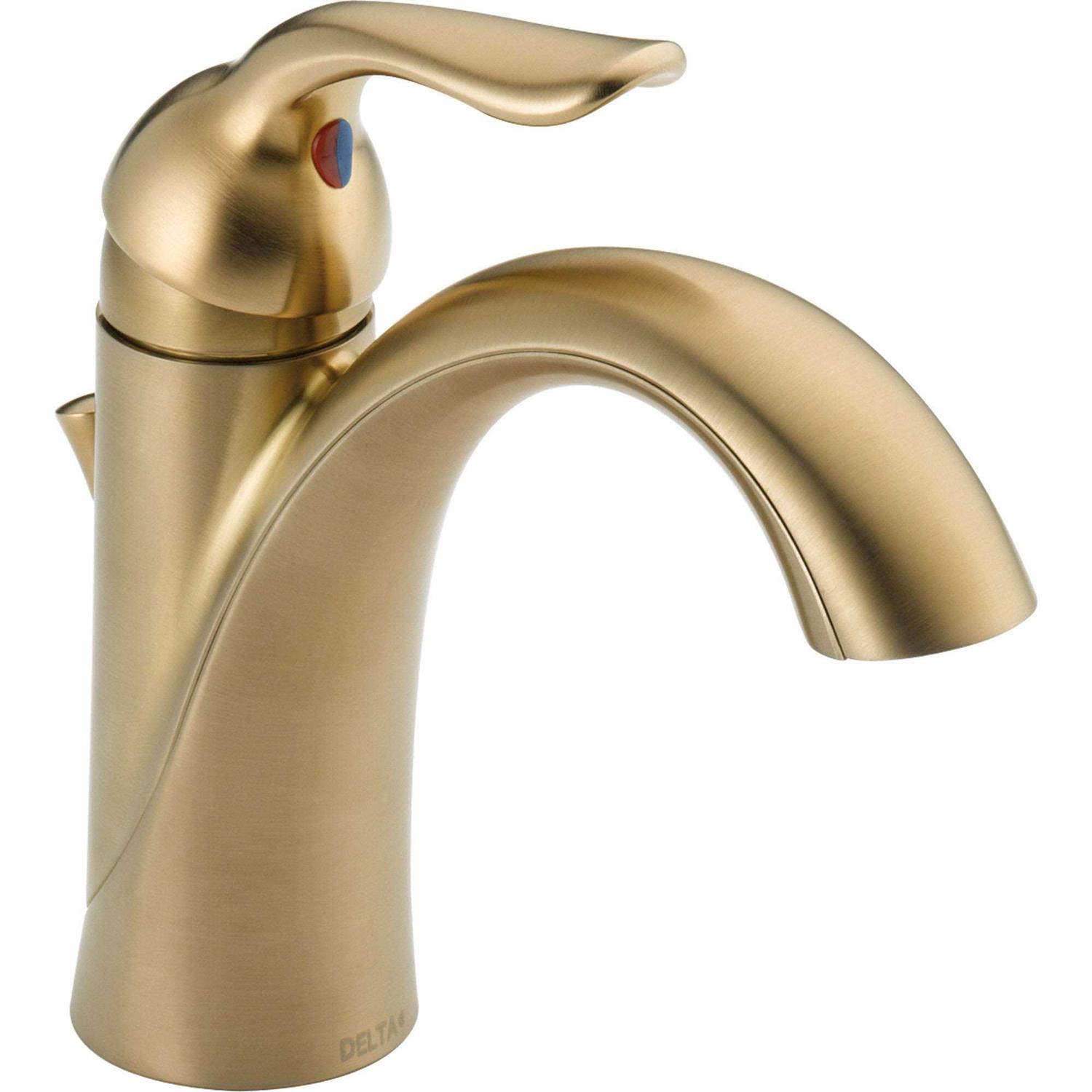 Delta Lahara Single Handle Bathroom Faucet with Touch2O.xt Technology 538 - Image 5